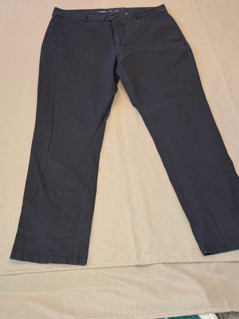 Old Navy Men's Black Straight-Leg Pants